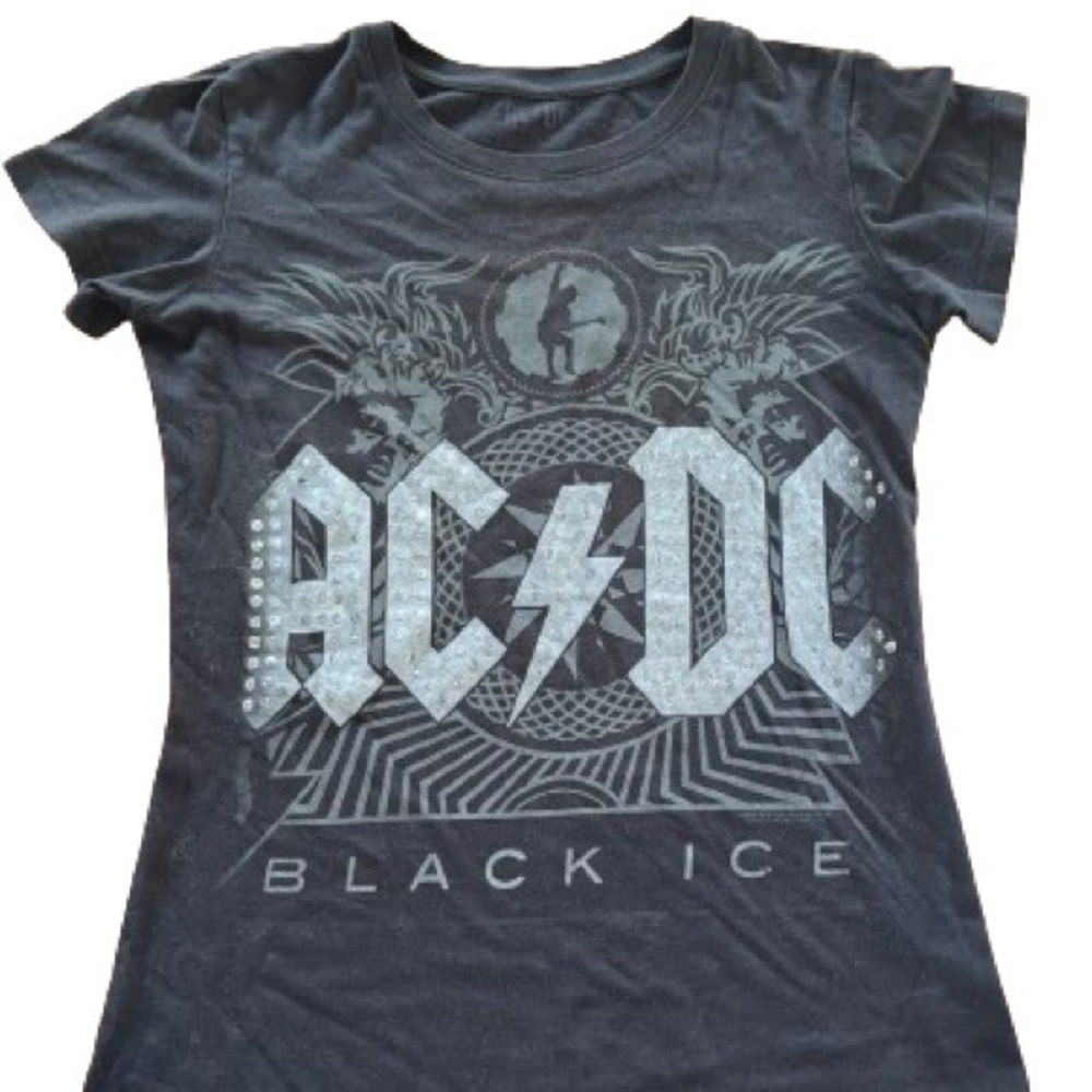 AC/DC Black Ice tee shirt size M